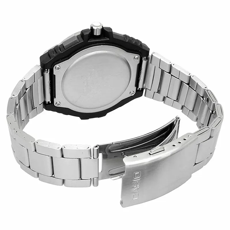 Casio Youth Illuminator Analog Stainless Steel Men's Watch- MWA-100HD-2AV